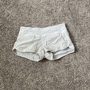 Lululemon White Shorts